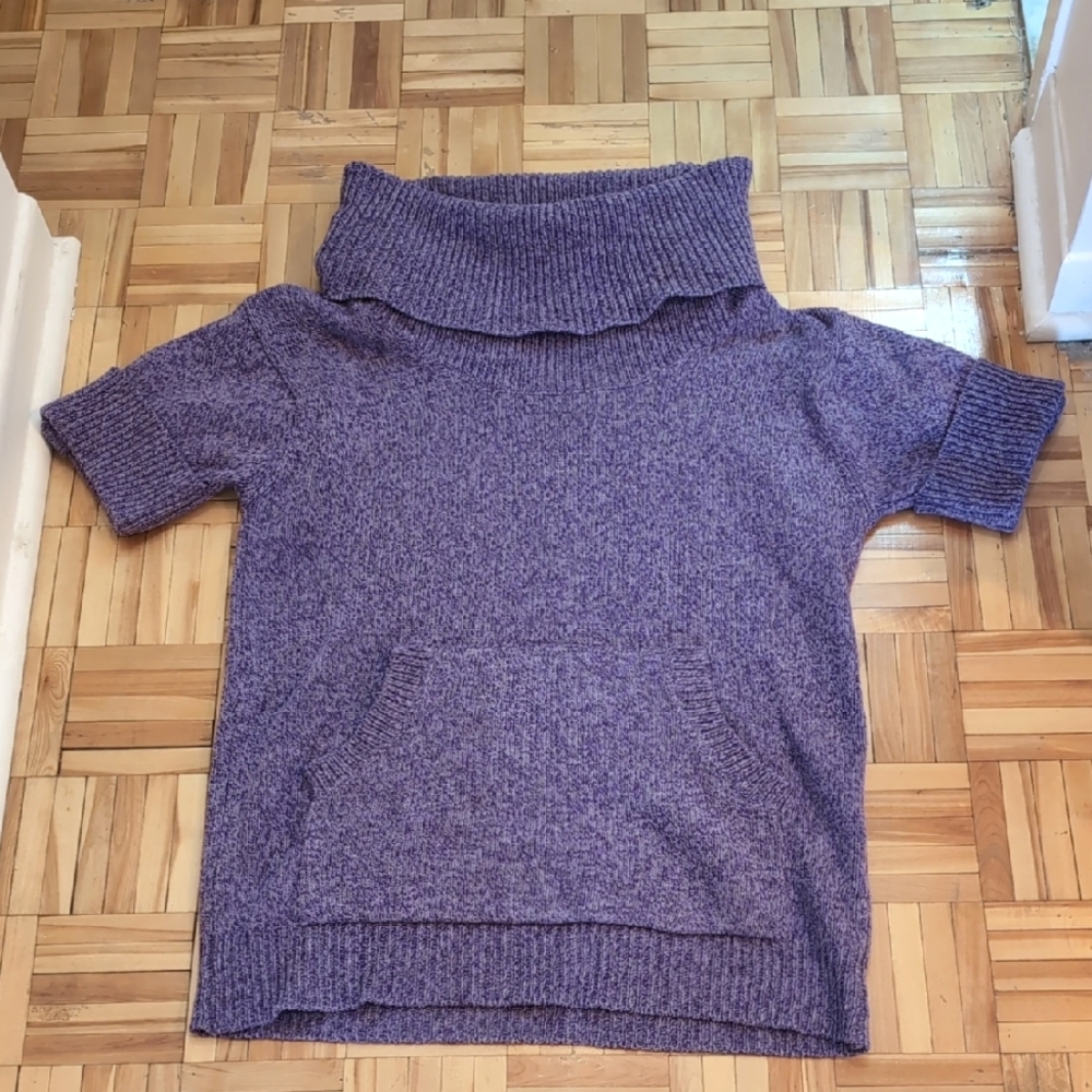 Sem Per LEI Cashmere Blend Turtleneck Sweater Tunic Size 38